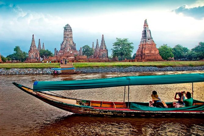 Ayutthaya Famous Temples Tour With Glittering Sunset Boat Ride - Pickup Points and Details