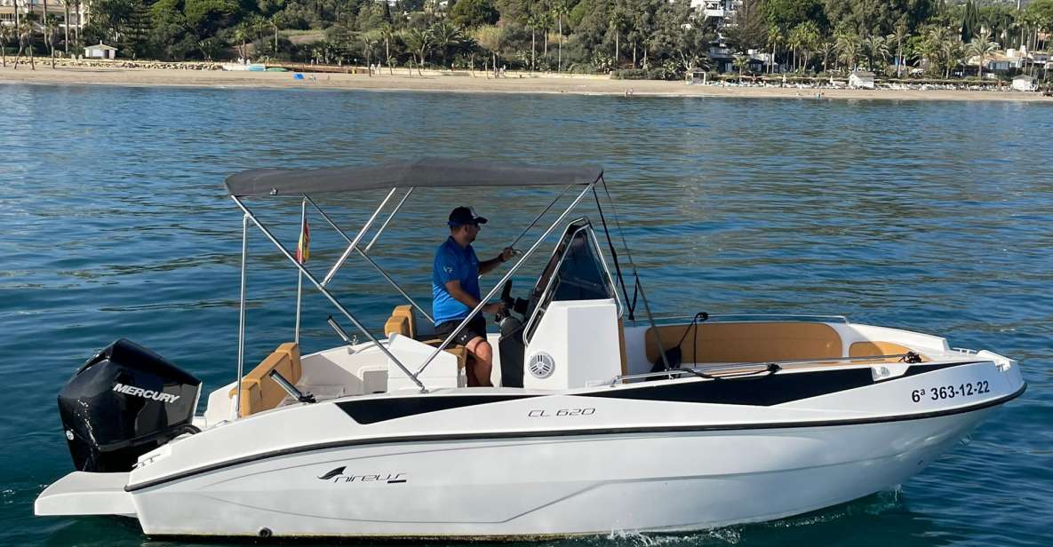 Benalmadena: Boat Rental in Malaga for Hours - Inclusions