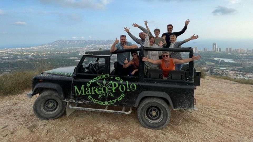 Benidorm: Guided Jeep Trip to Guadalest and Algar Falls - Full Description