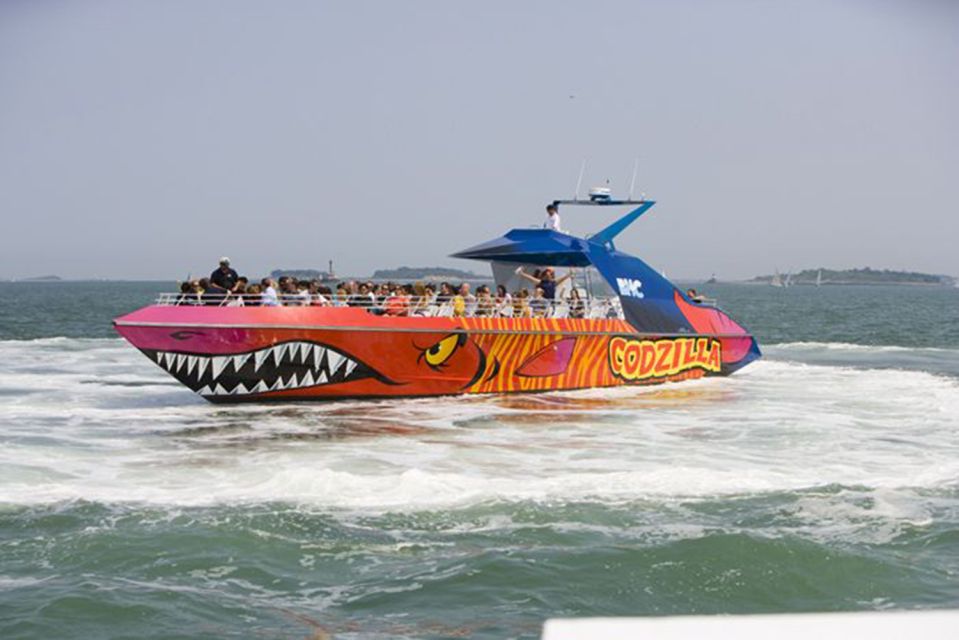 Boston: Harbor Codzilla High Speed Thrill Boat - Location & Booking Information