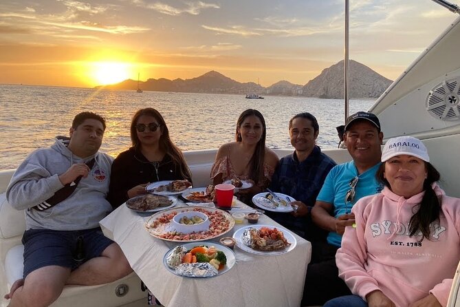 Cabo San Lucas Arch Sunset Yacht Tour Plus Dinner and Drinks - Customer Reviews