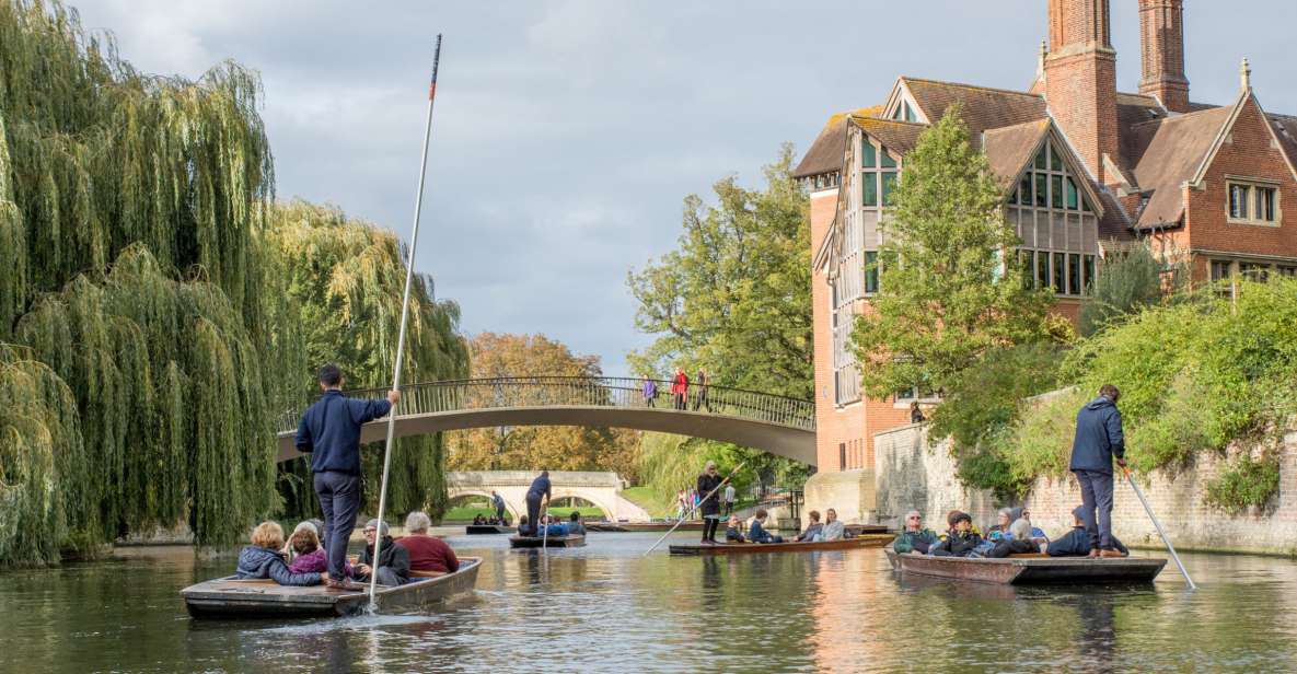 Cambridge: Alumni Led Walking & Punting Tour W/Kings College - Inclusions