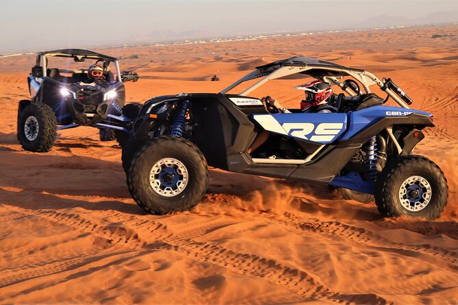 Can Am Maverick X3 Turbo Dubai Desert Safari BBQ and Sandboarding - Contact, Pricing, and Operator