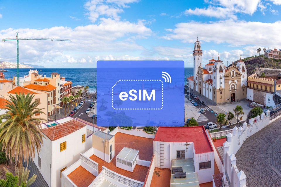 Canary Islands: Spain/ Europe Esim Roaming Mobile Data Plan - Booking and Delivery