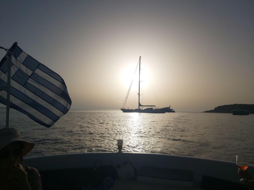 Cape Sounio: VIP Full Day Private Traditional Boat Cruise - Inclusions and Exclusions