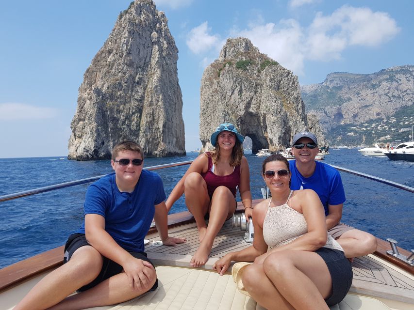 Capri: Private Boat Tour From Sorrento - Additional Information