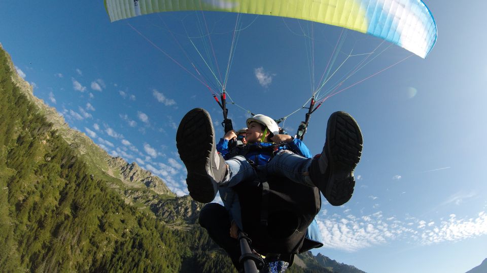 Chamonix-Mont-Blanc: Mountain Tandem Paragliding Flight - Detailed Description of the Flight