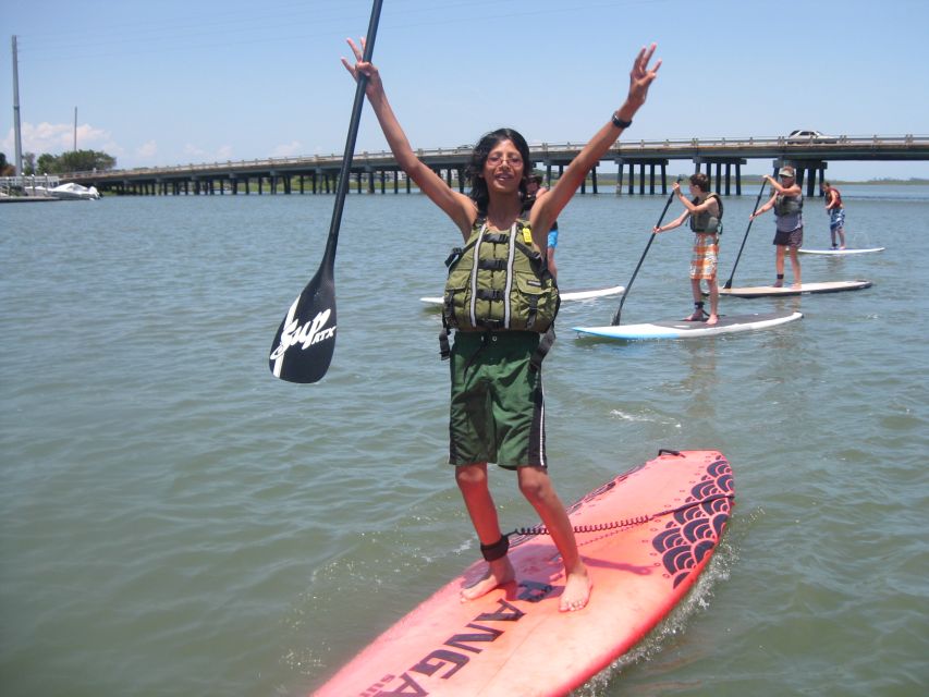 Charleston: Folly Beach Stand Up Paddleboard 2-hour Rental - Full Description