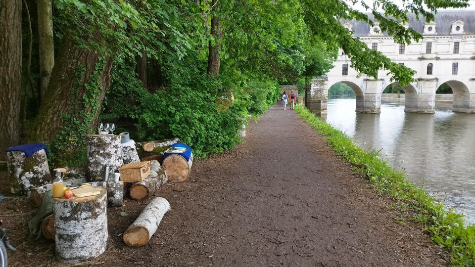 Chenonceau: Guided Ebike Ride and Wine & Cheese Picnic Lunch - Languages: English, French, Spanish