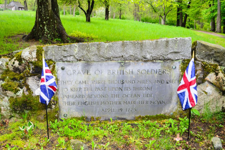 Concord: Battles of Lexington & Concord Self-Guided Tour - Inclusions