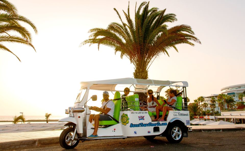 Costa Adeje: Views & Drinks Tuk Tuk Tour - Common questions