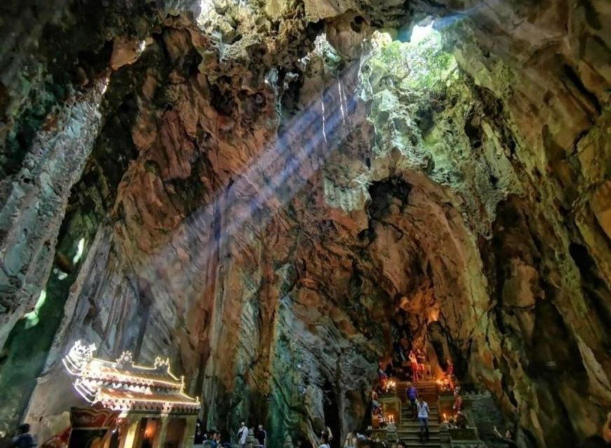 Da Nang: Lady Buddha-Marble Mountains-Am Phu Cave Tour - Full Description