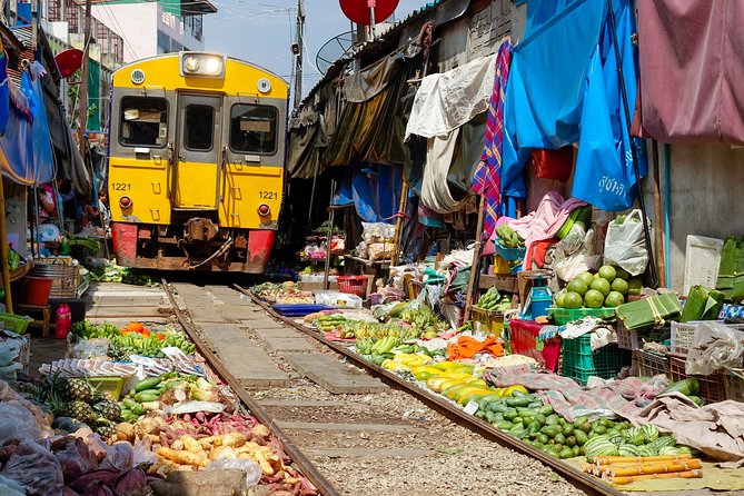 Day Trip to Kanchanaburi via Mae Klong Train Market - Common questions