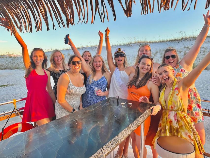 Destin: Sunset Cruise With Soft Drinks on a Tiki-Themed Boat - Location and Sunset Experience