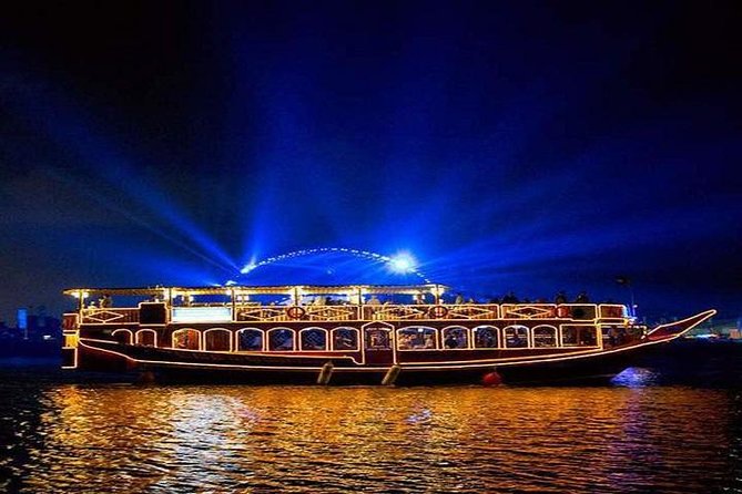 Dinner Cruise Show at Dubai Canal - Flexible Cancellation Policy