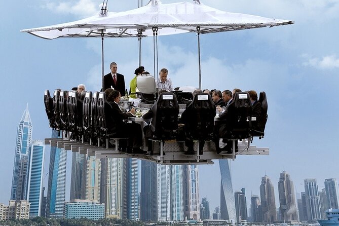 Dinner in the Sky Dubai - Lunch or Dinner With Transfers Option - Directions for Booking