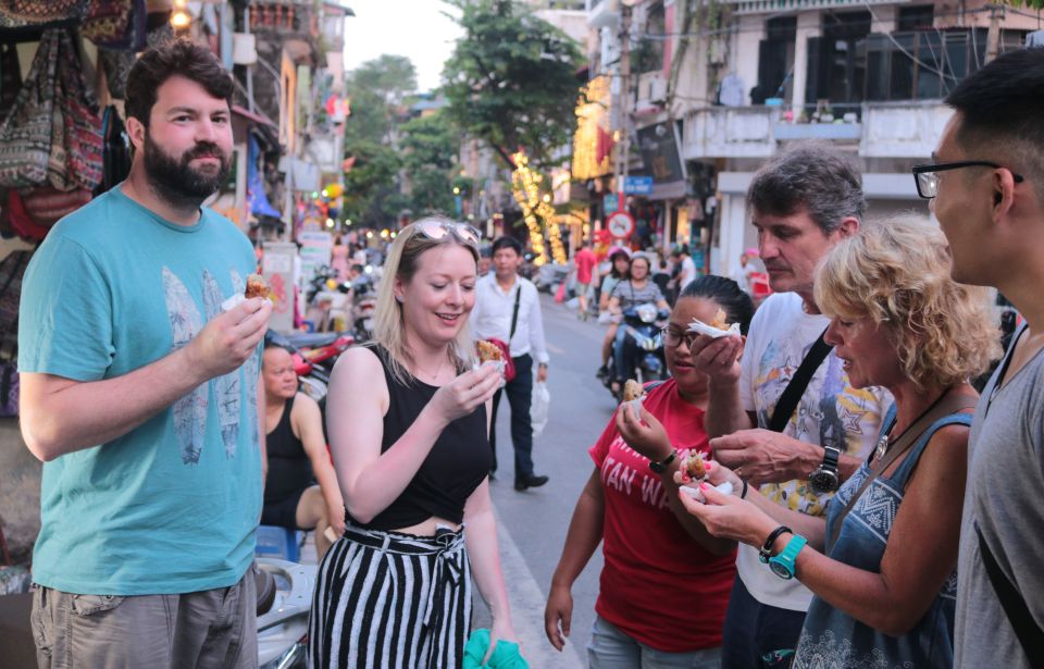 Discover Hanoi's Street Food by Night & Mini Class Coffee - Local Food Tasting Experience
