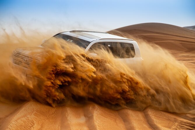 Dubai Desert 4x4 With BBQ, Dune Bashing, Camel Ride, Show - Pricing and Booking Information