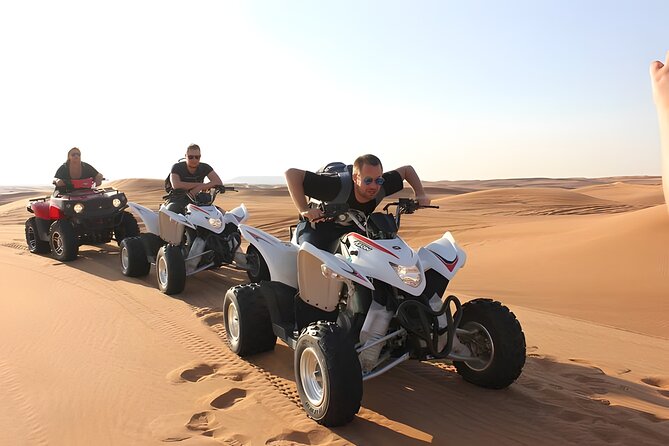 Dubai: Morning Quad Bike Activity– Sand Board and Camel Safari - Participant Requirements