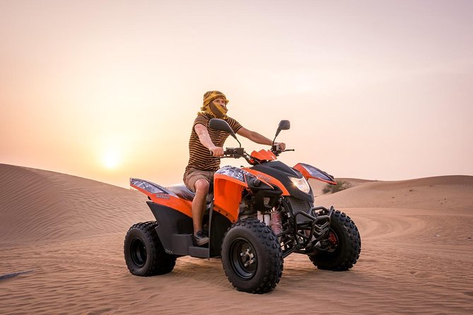 Dubai Red Dunes Safari by Quad Bike, Sand Boarding, Camel Ride & BBQ Dinner - Reviews and Ratings