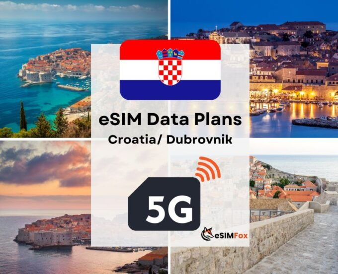 Dubrovnik: Esim Internet Data Plan for Croatia 4g/5g - Activation Process