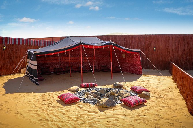 Evening Desert Safari Dubai With Buffet, Dune Bashing, Camel Riding, and Tanura - Cancellation Policy and Reviews