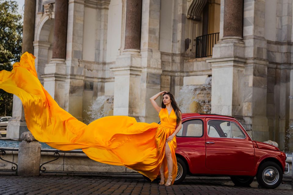 Flying Dress Rome Photoshoot - Meeting Point and Directions