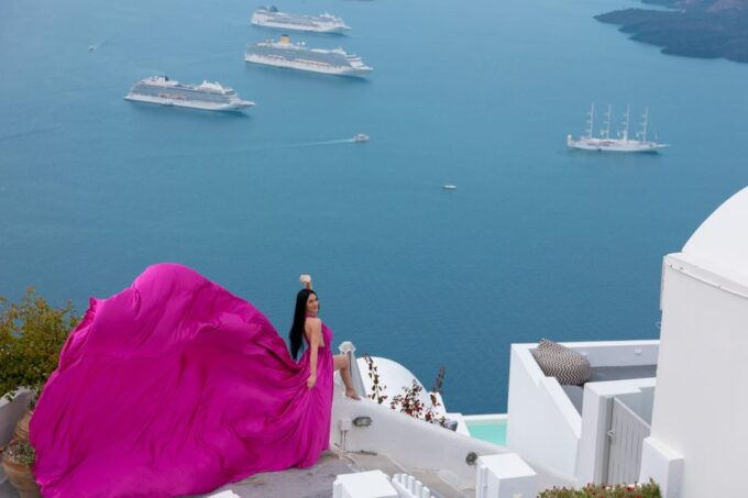 Flying Dress Santorini Photoshoot - Common questions