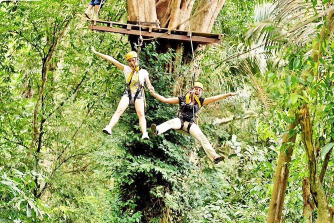 Flying Hanuman Ziplines 42 Platforms With Lunch & Transfer Roundtrips - Transfer Roundtrip Logistics