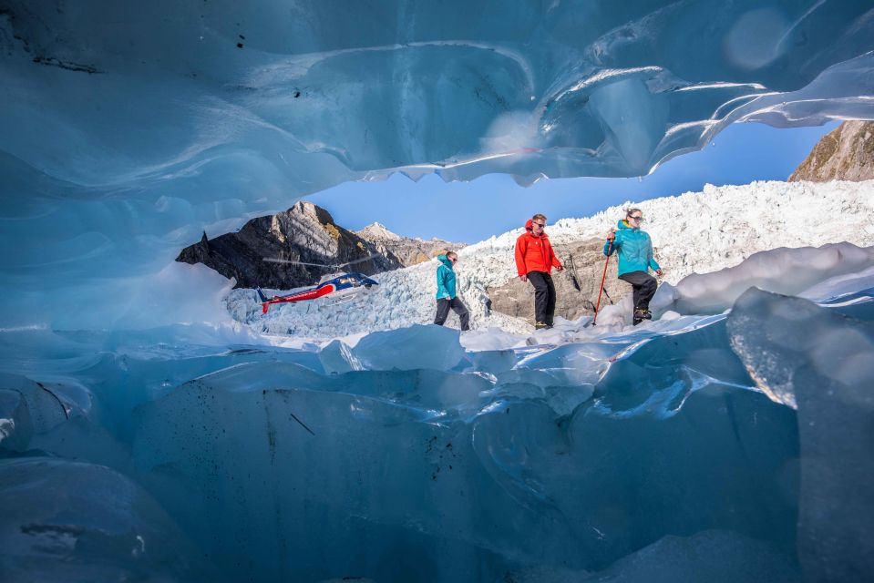 Franz Josef: Half-Day Glacier Helicopter and Hiking Tour - Meeting Point and Ice Formations