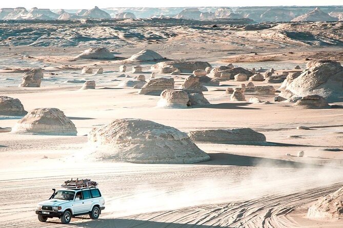 From Cairo: Black & White Deserts With Crystal Mountains Tour at Baharia Oasis - Local Cuisine Experience