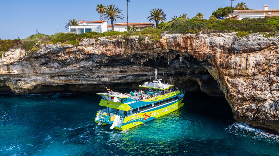 From Cala Millor: East Coast Glass-Bottom Boat Trip - Important Information