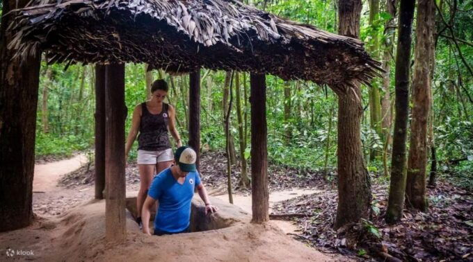 From Ho Chi Minh: Cu Chi Tunnels - A Complex Tunnels Network - Strategic Importance During the War