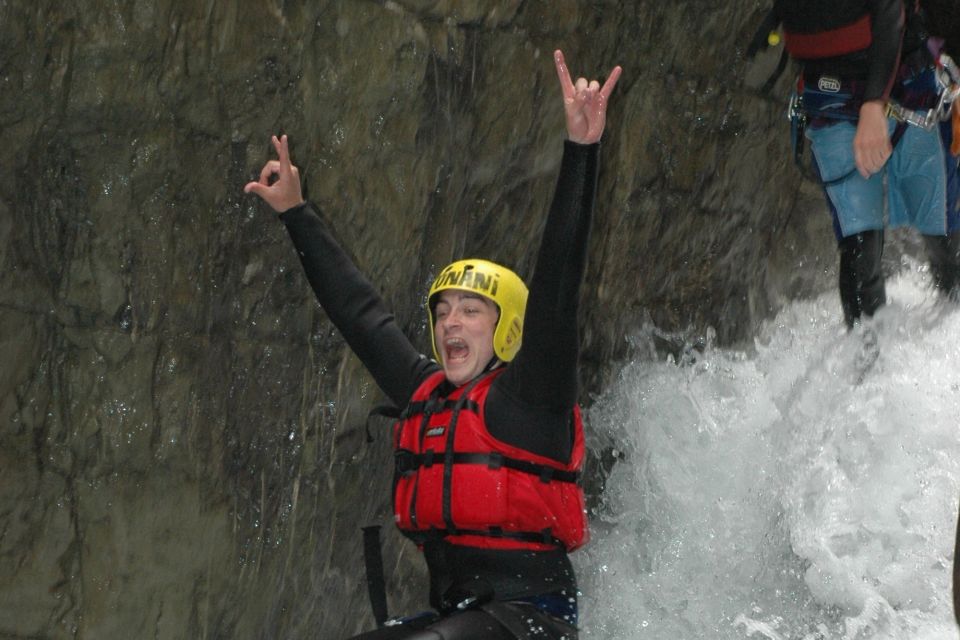 From Lucerne: Canyoning in Interlaken W/ Return Transfer - Full Itinerary Description