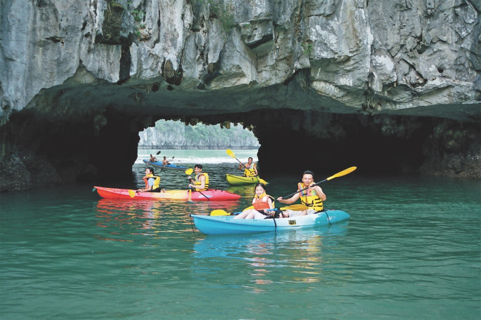 From Ninh Binh: Ha Long Bay 2day 1night With Caving,Kaykking - Inclusions