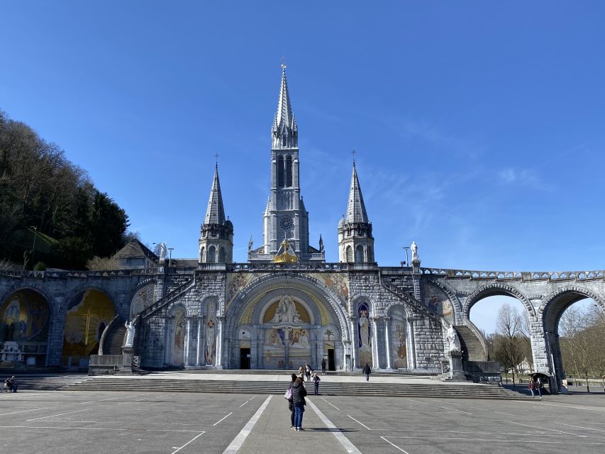 From San Sebastian: Sanctuary of Lourdes - Architectural Marvels and Religious Sites