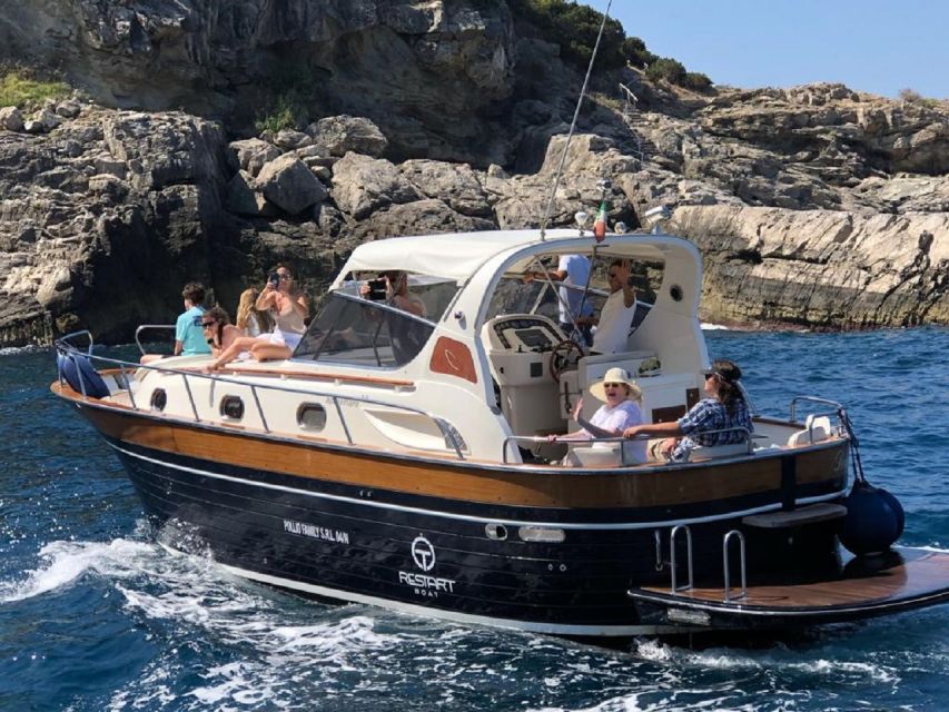 From Sorrento: Capri Private Boat Tour - Language Options