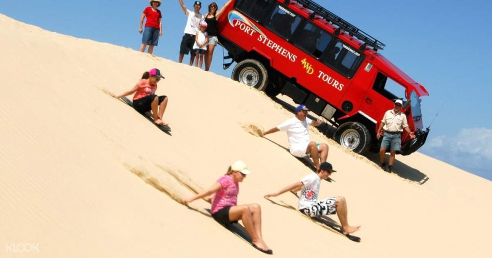 From Sydney: Port Stephens Dolphin Cruise & 4WD Sandboarding - Customer Reviews