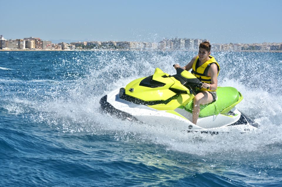 From Torrevieja: Jet Ski Tour Without a License. - Booking Information