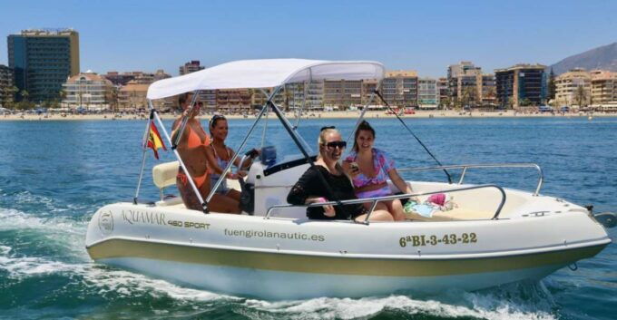 Fuengirola: 1- to 4-Hour Boat Rental - No License Needed - Last Words