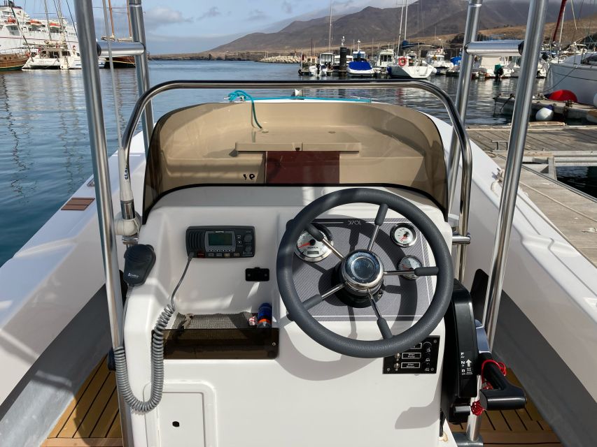 Fuerteventura : Boat Rental With Optional Tour - Additional Information