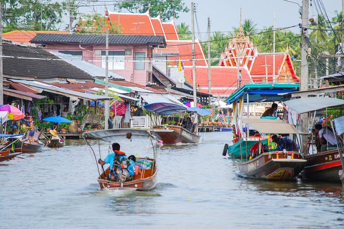 Full Day Folding Umbrella Market and Amphawa Floating Market - Transportation Options