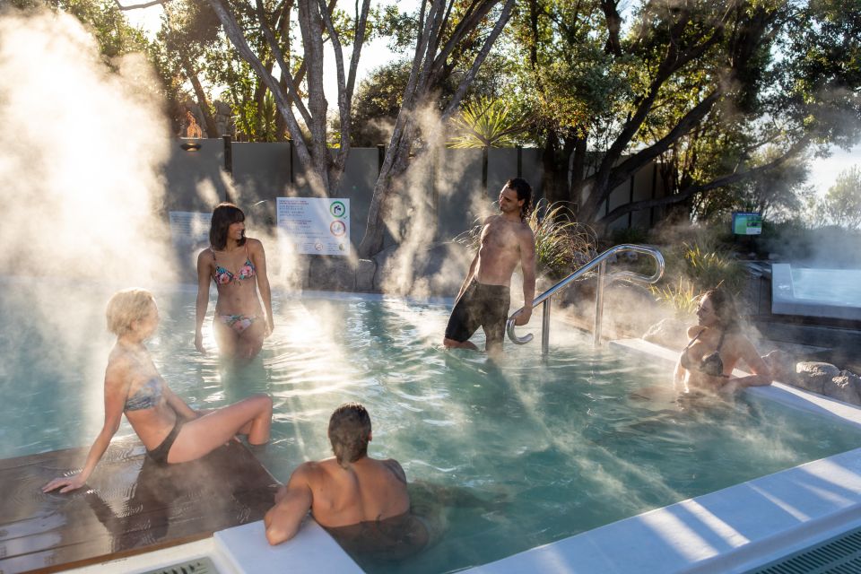 Geothermal Mineral Baths Experience: Pavilion Pools for 12 - Inclusions and Amenities Provided