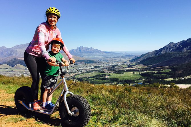 Gravity Scooter and Wine Farm Safari in Franschhoek - Common questions