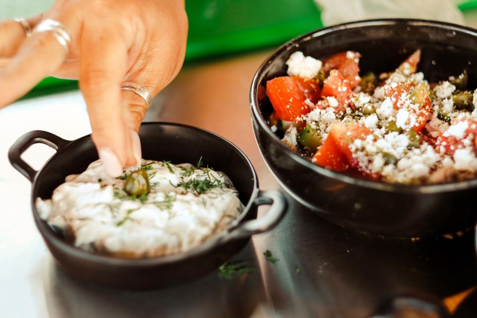 Greek Cooking Class With Acropolis View - Menu Highlights