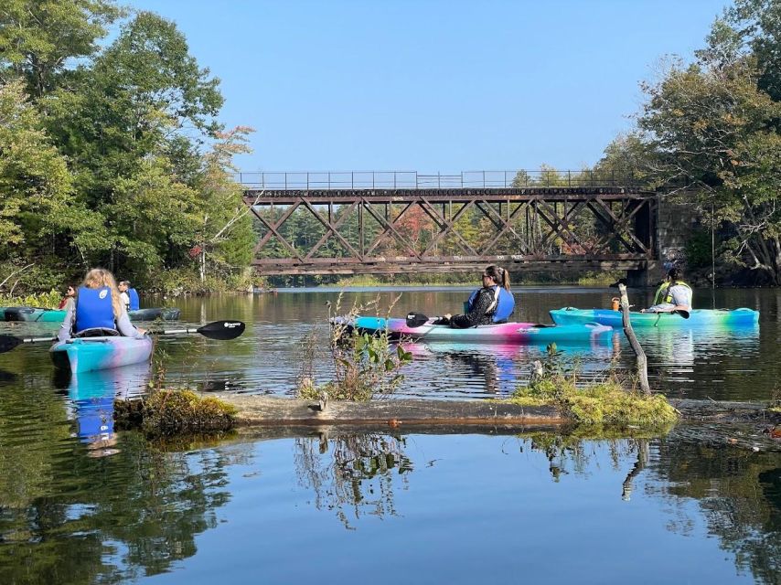 Guided Covered Bridge Kayak Tour, Southern Maine - Inclusions