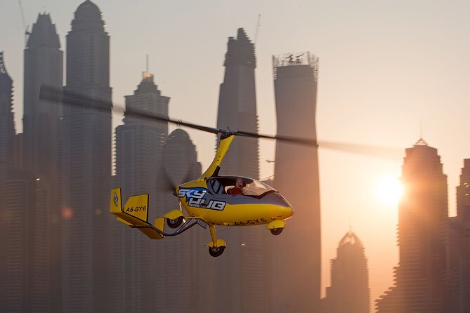 Gyrocopter Dubai Private Flight for 20 Minutes - Additional Services