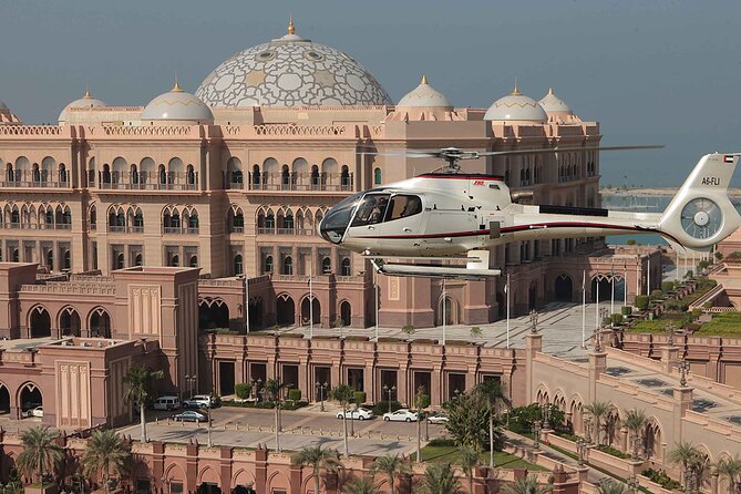 Helicopter Tour Abu Dhabi Fly Over Abu Dhabi's Famous Landmarks - Meeting and Pickup Information