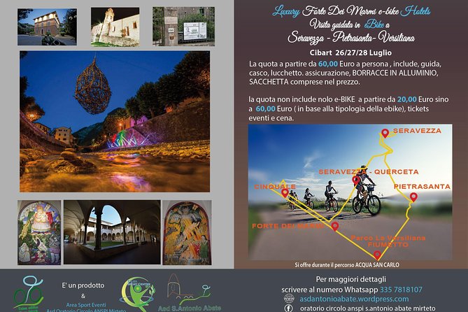 Historic Versilia by E-Bike. From the Sea to the Hills Passing Through Pietrasanta - Pietrasantas Cultural Significance