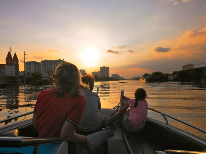 Ho Chi Minh City: Luxury Sunset Speedboat Tour With Cocktail - Restrooms and Safety Provisions